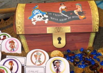 A Treasure Hunt - product pirate and mermaid treasure chest