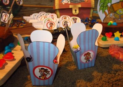 A Treasure Hunt - product pirate and mermaid candy boxes